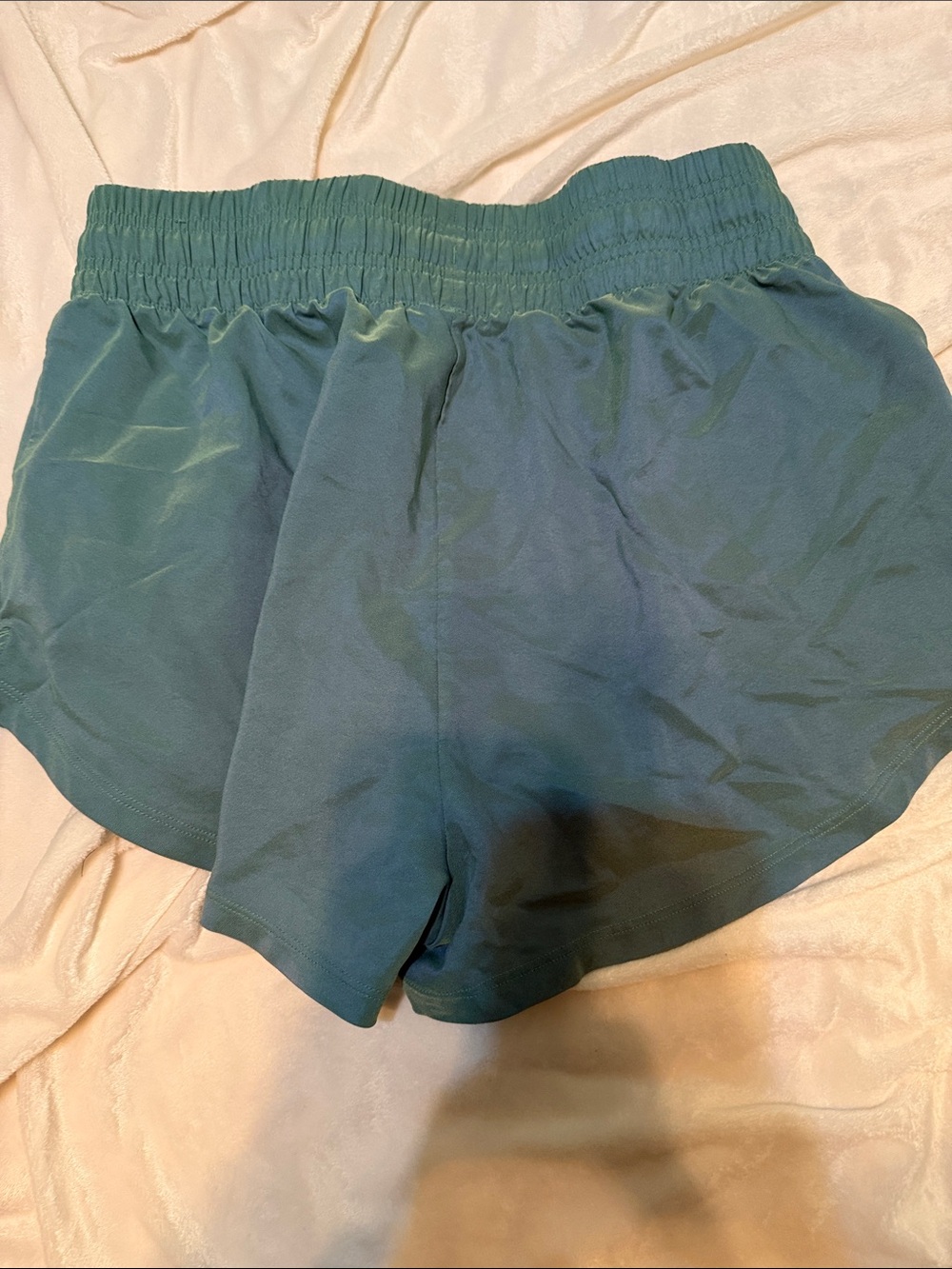 DSG Teal Elastic-Waist Athletic Shorts
